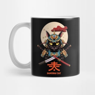 Samurai cat Mug